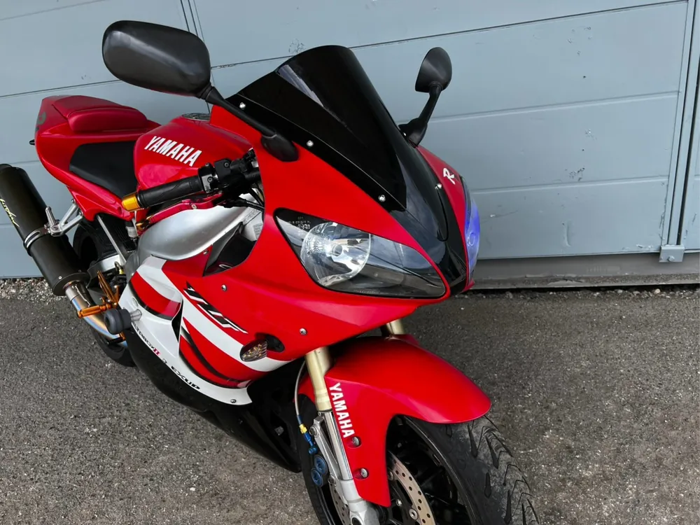 Yamaha YZF-R1 2000, red / white / black, фото 8