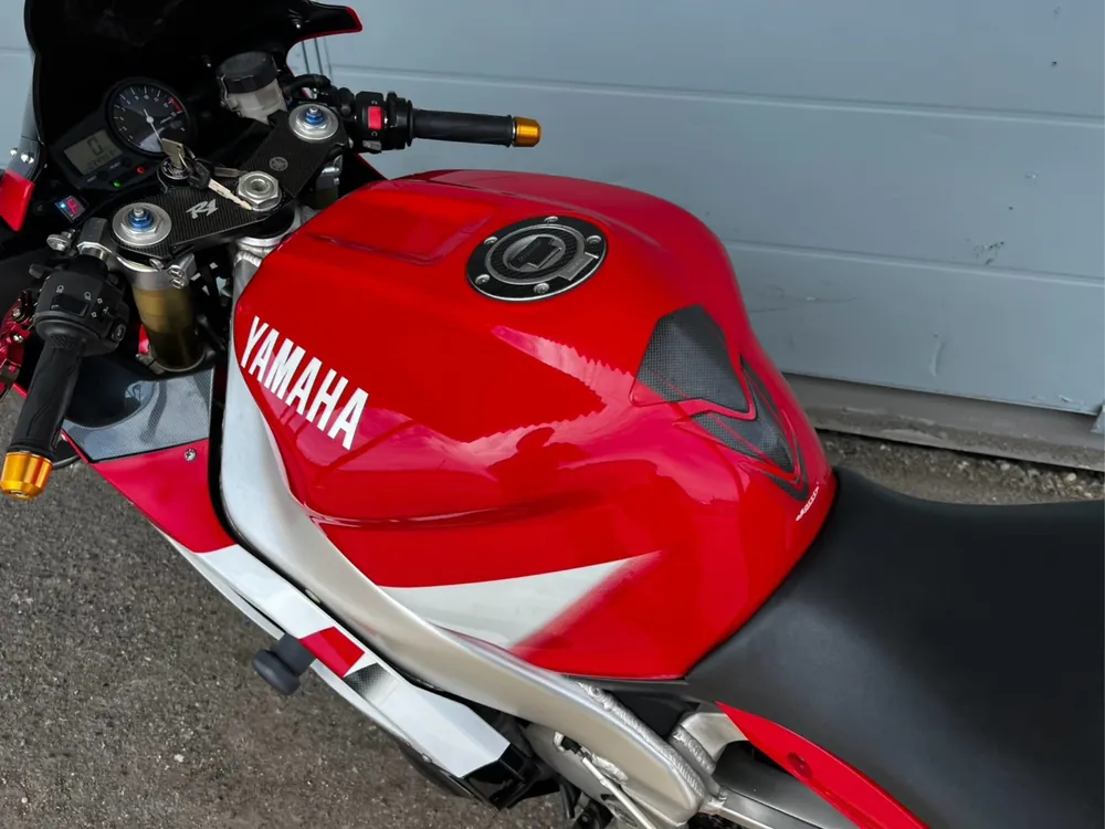 Yamaha YZF-R1 2000, red / white / black, фото 9