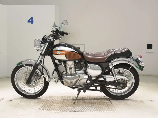 Kawasaki Estrella, black | silver, фото 2