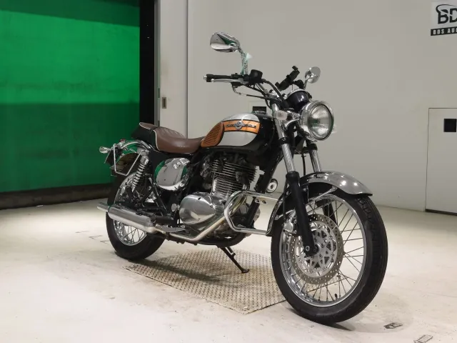 Kawasaki Estrella, black | silver, фото 3