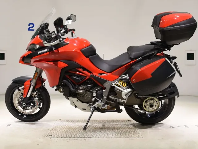 Ducati Multistrada 1200 2017, красный, фото 2