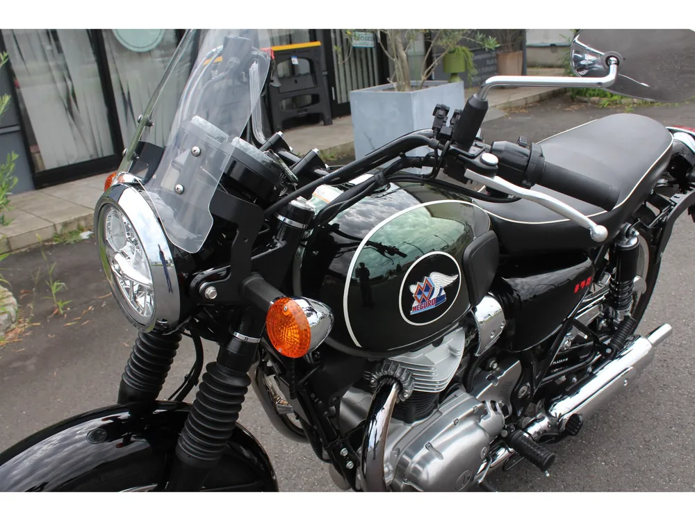 Kawasaki W800-2 2023, чёрный, фото 15