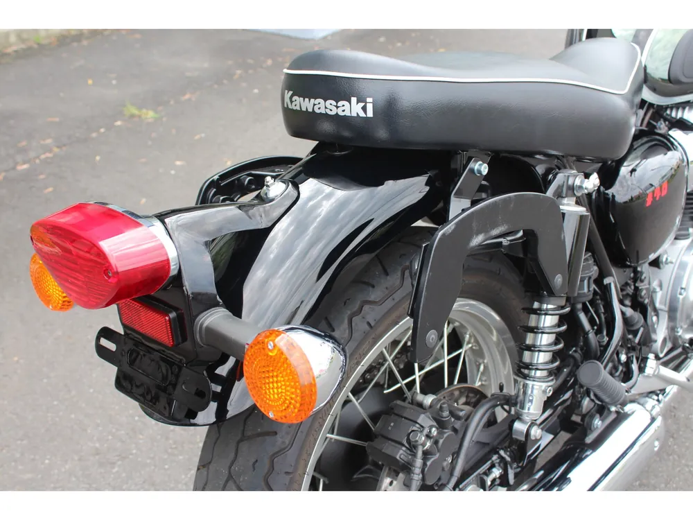Kawasaki W800-2 2023, чёрный, фото 19