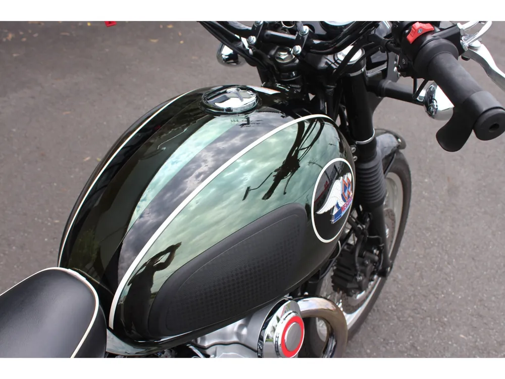 Kawasaki W800-2 2023, чёрный, фото 3