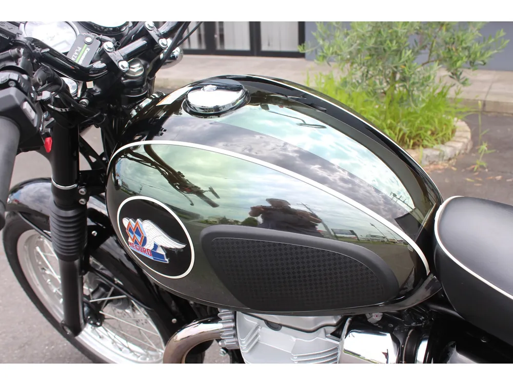 Kawasaki W800-2 2023, чёрный, фото 5