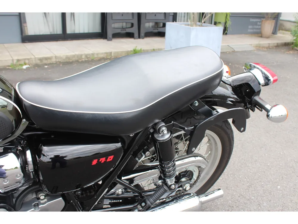 Kawasaki W800-2 2023, чёрный, фото 7