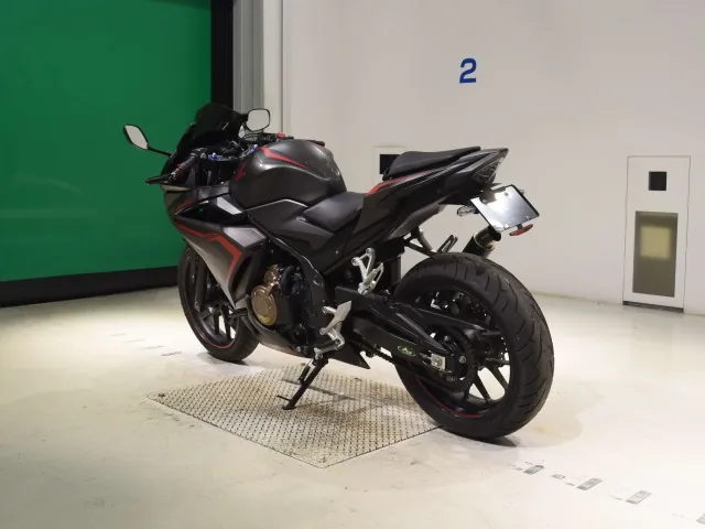 Honda CB400X 2019, matt gun, фото 6