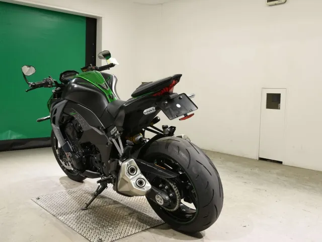 Kawasaki Z1000-5A 2019, black | green, фото 6