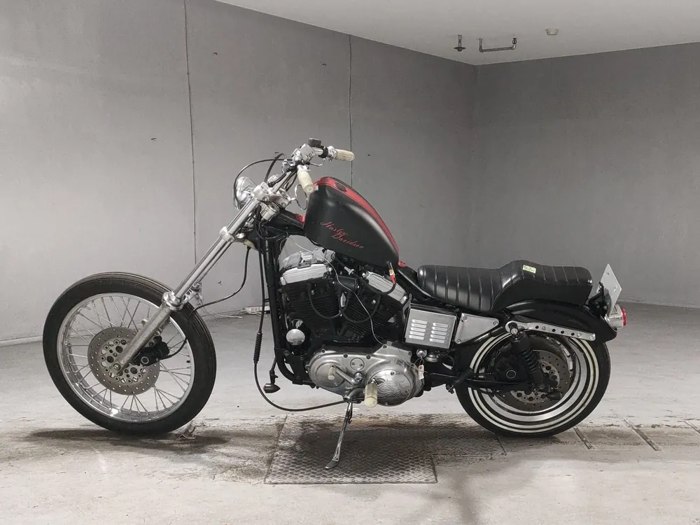 Harley-Davidson XLH1200C 1997, чёрный, фото 2