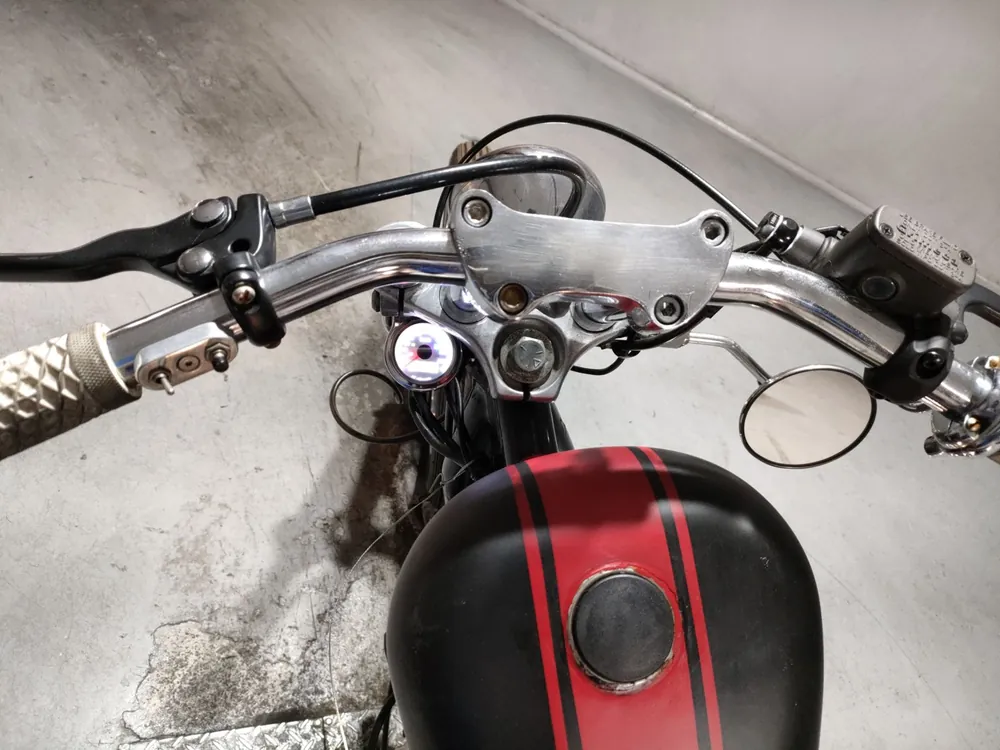 Harley-Davidson XLH1200C 1997, чёрный, фото 5