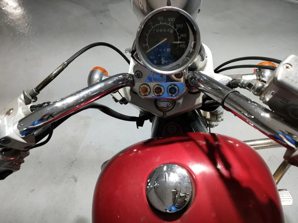 Honda Steed VLS 1999, красный, фото 5