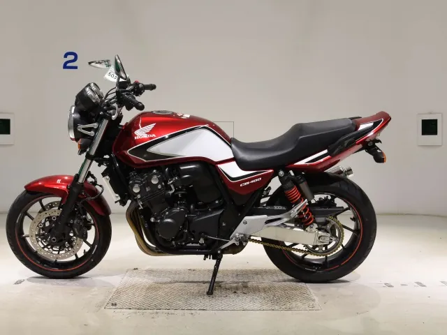 Honda CB400SB 2021, white | red, фото 2