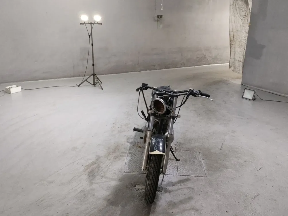 Kawasaki Estrella, чёрный, фото 3