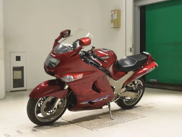 Kawasaki ZZ-R1100 1995, красный, фото 4