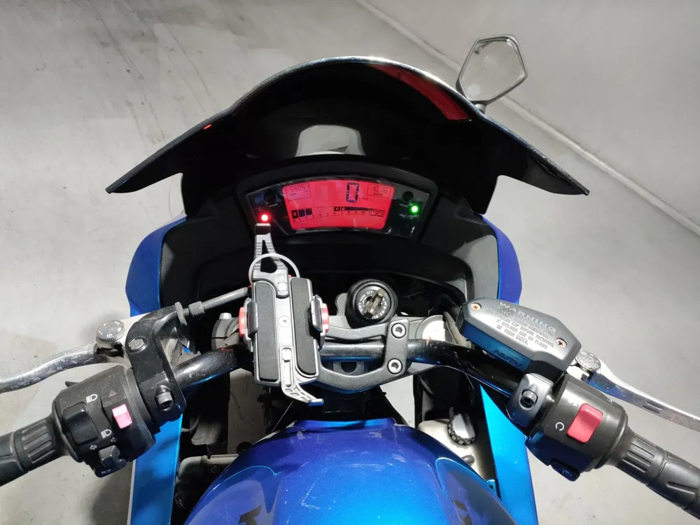 Kawasaki Ninja 400R 2012, синий, фото 5