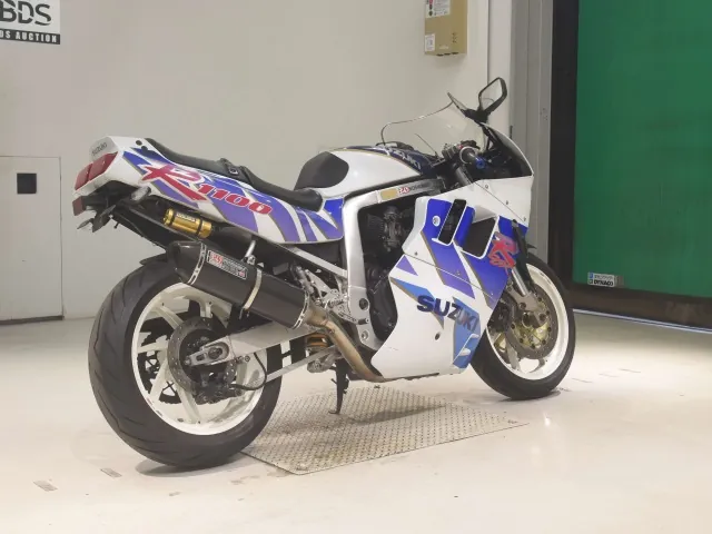Suzuki GSX-R1100 1993, white | blue, фото 5