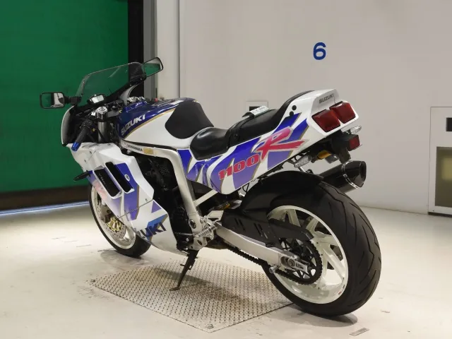 Suzuki GSX-R1100 1993, white | blue, фото 6
