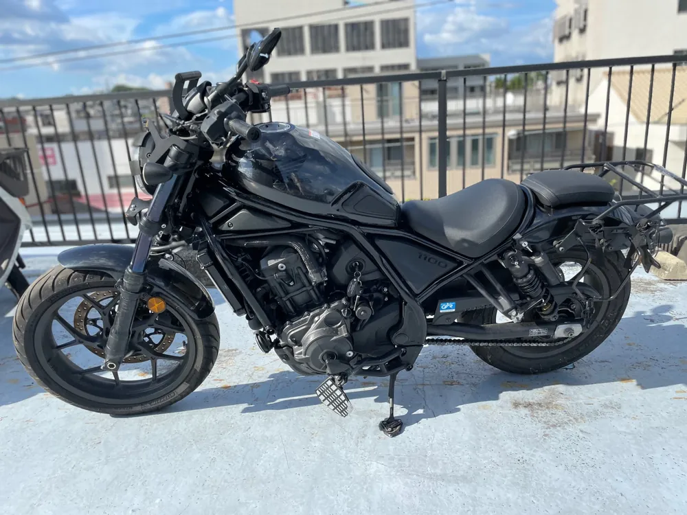 Honda Rebel 2021, чёрный, фото 15