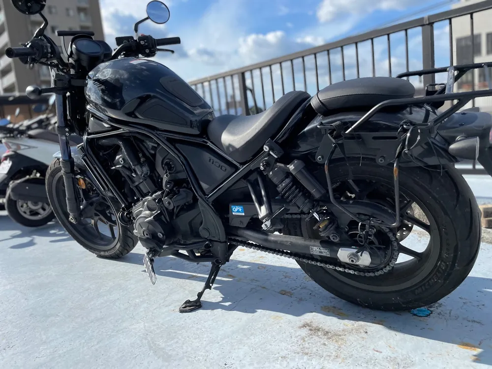Honda Rebel 2021, чёрный, фото 5