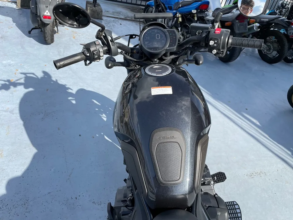 Honda Rebel 2021, чёрный, фото 10