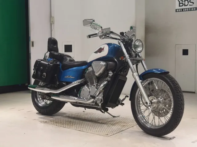 Honda Steed 400 1992, white | blue, фото 3