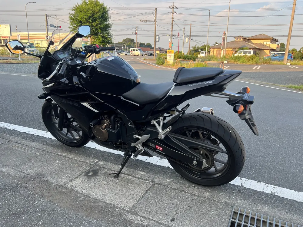 Honda CB400X ABS 2018, чёрный, фото 12