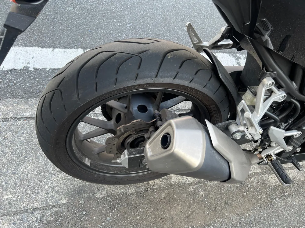 Honda CB400X ABS 2018, чёрный, фото 5