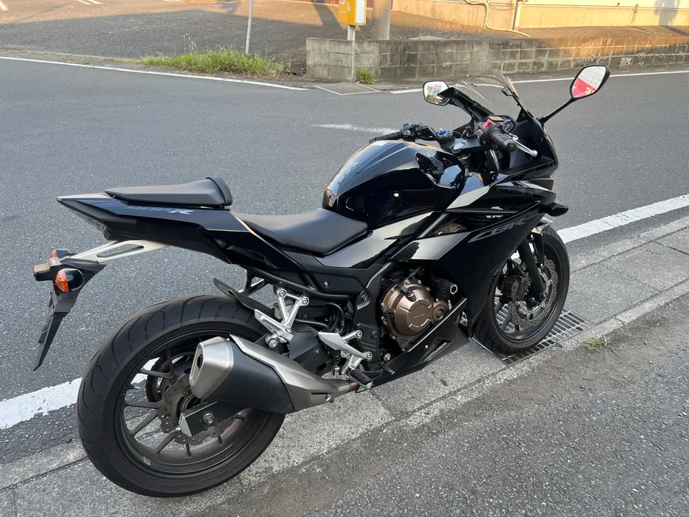 Honda CB400X ABS 2018, чёрный, фото 9