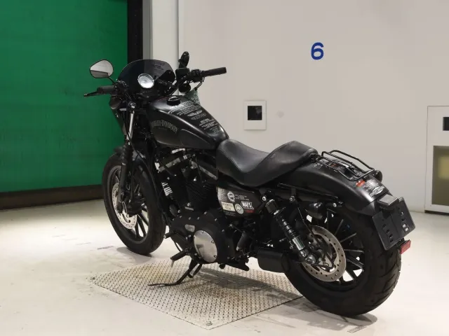 Harley-Davidson XL883N 2014, matt black, фото 6