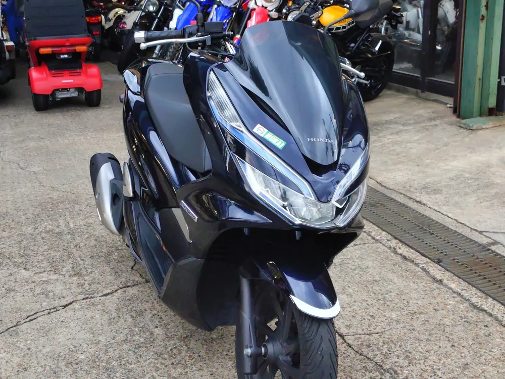Honda PCX, navy blue, фото 2