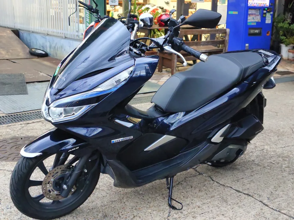 Honda PCX, navy blue, фото 6