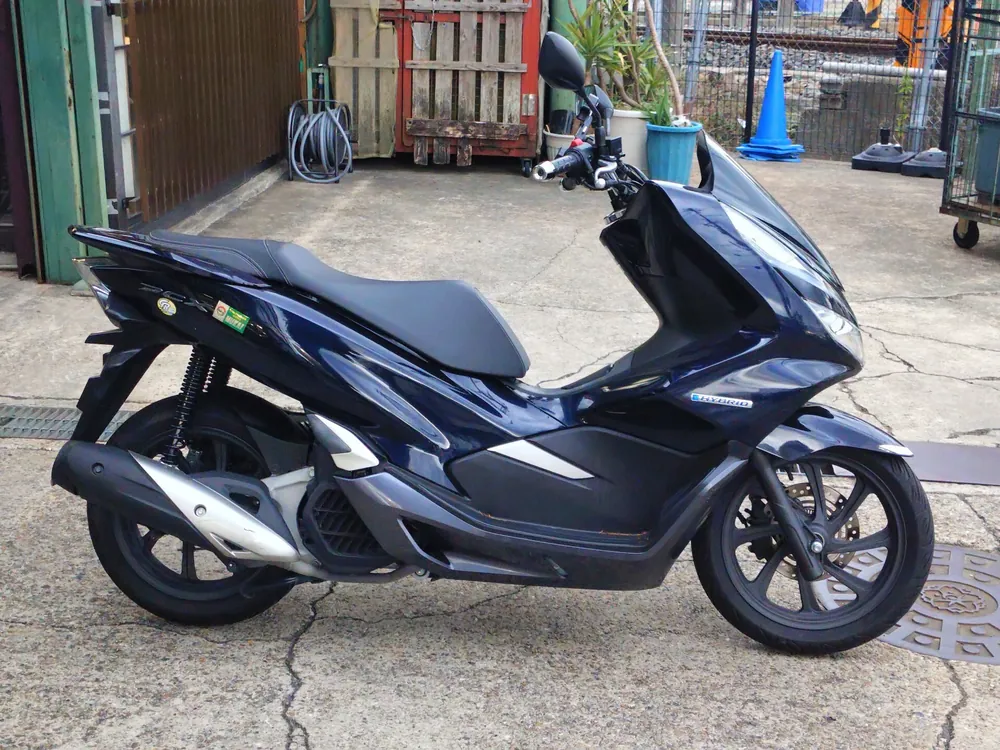 Honda PCX, navy blue, фото 9