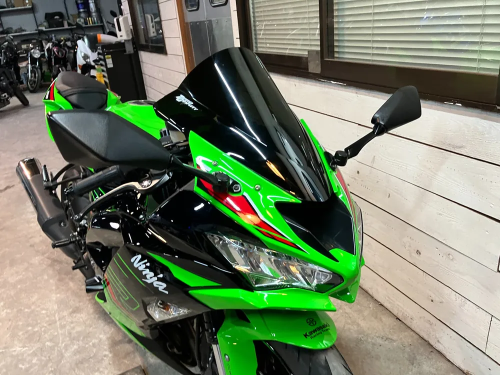 Kawasaki Zx-6Ra 2022, чёрный, lime, фото 18
