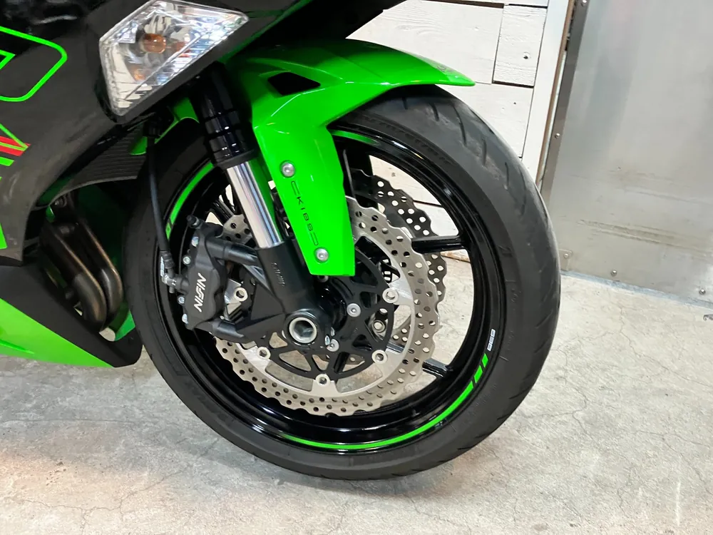 Kawasaki Zx-6Ra 2022, чёрный, lime, фото 20
