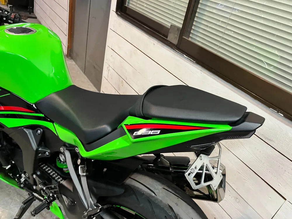 Kawasaki Zx-6Ra 2022, чёрный, lime, фото 5