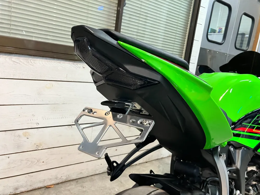 Kawasaki Zx-6Ra 2022, чёрный, lime, фото 10