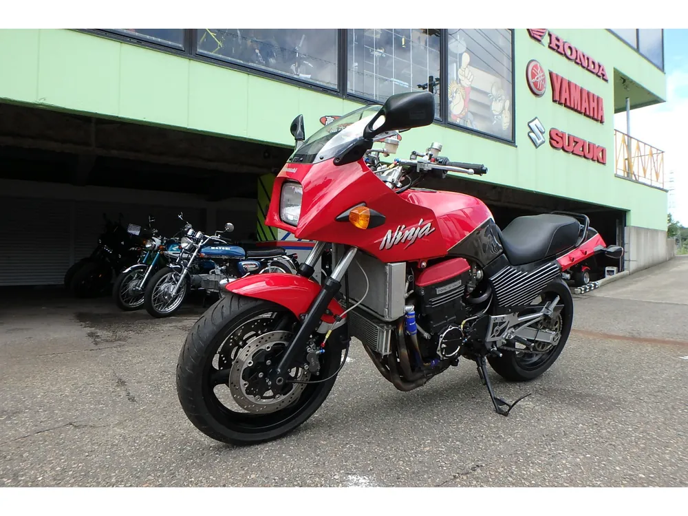 Kawasaki GPZ900R Ninja 1993, red / gun m, фото 16