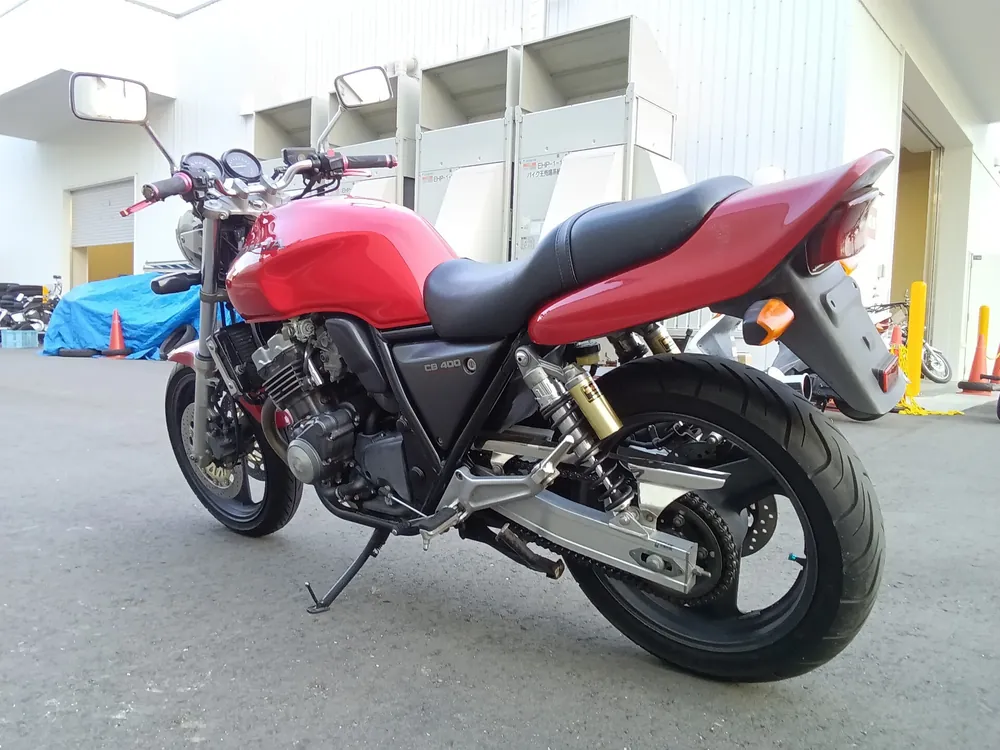 Honda CB400 1993, красный, фото 5