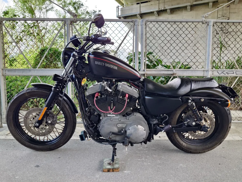 Harley-Davidson XL1200N Sportster 2012, чёрный, фото 3