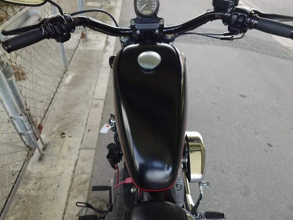 Harley-Davidson XL1200N Sportster 2012, чёрный, фото 9