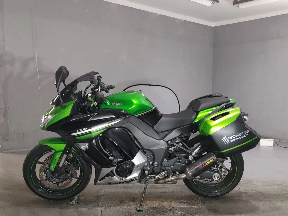 Kawasaki Ninja 1000 2015, чёрный, фото 2