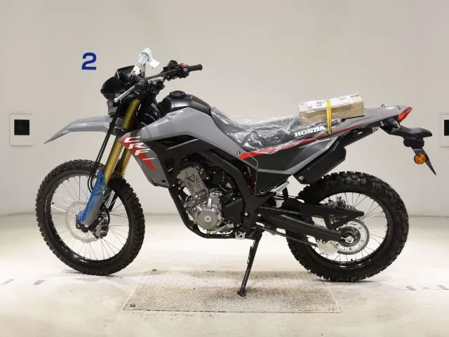 Honda CRF250 Rally, чёрный, серый, фото 2