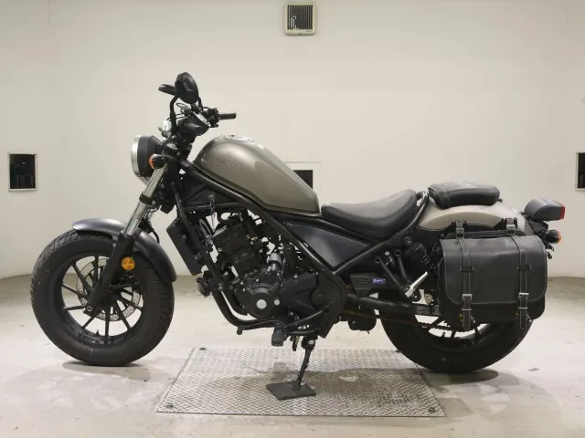 Honda Rebel 250, matt gun, фото 2