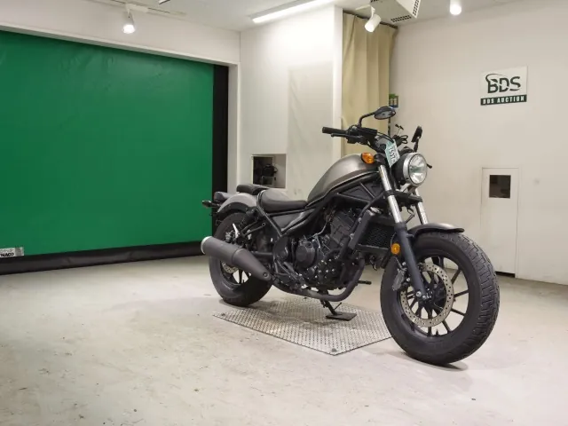 Honda Rebel 250, matt gun, фото 3