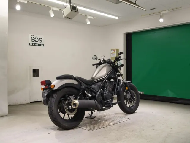 Honda Rebel 250, matt gun, фото 5