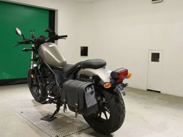 Honda Rebel 250, matt gun, фото 6