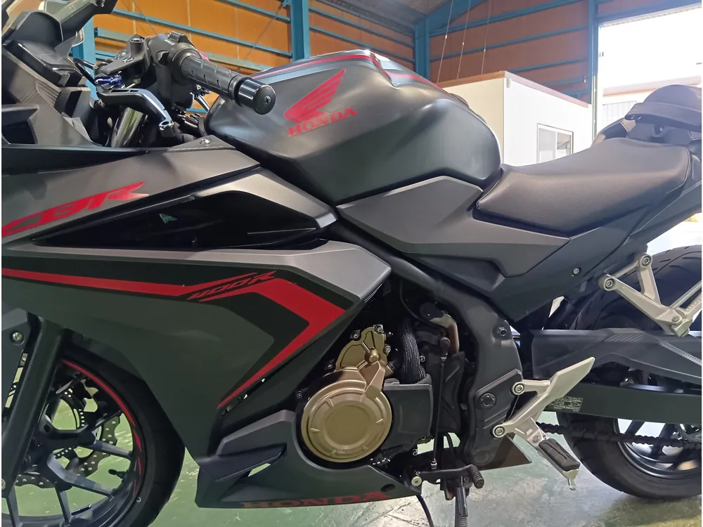 Honda CB400X 2020, maddo black, фото 9