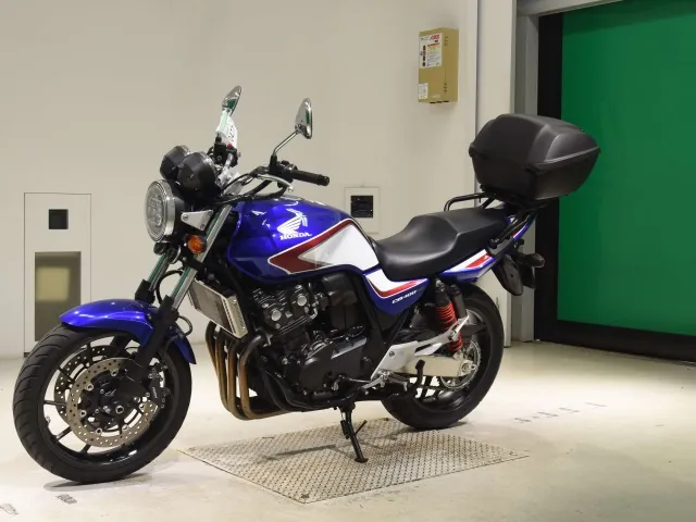 Honda CB400SB 2020, white | red | blue, фото 4
