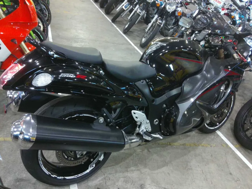 Suzuki GSX1300R Hayabusa 2016, gun m, чёрный, фото 5