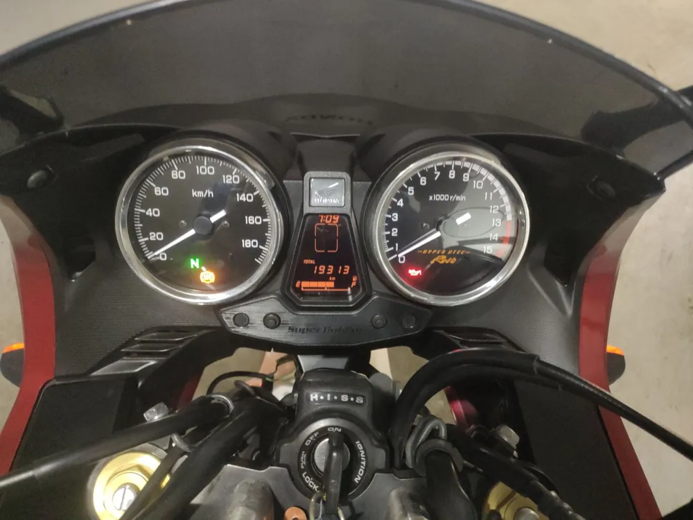 Honda CB400SB 2015, белый, красный, фото 5